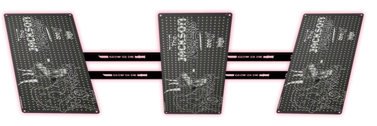 Grow The Jungle Lianas - 2x extension aluminium profiles til The Jackson GrowTheJungle