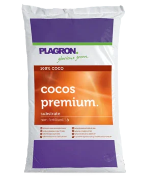Plagron Cocos Premium substrate bag, 100% coco, non-fertilised growing medium