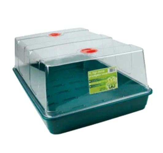 Drivhus 58 x 40 x 22.5 cm - Grey & Green Growshop