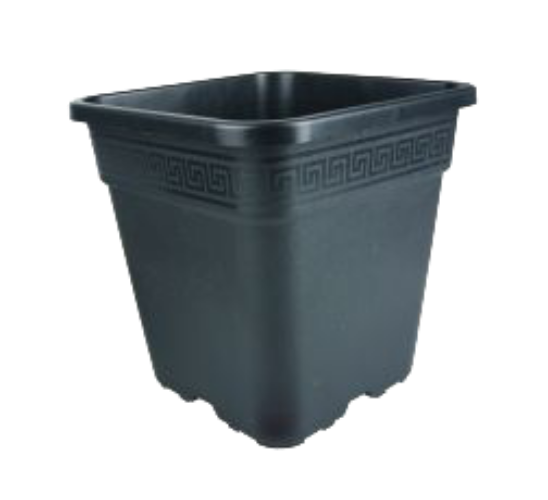 Firkant potte (18 L) - Grey & Green Growshop