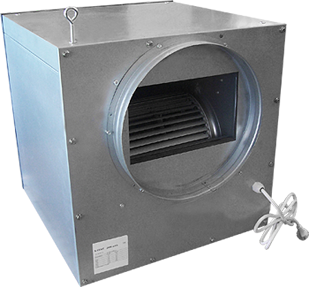 Air-fan Iso-Box 3250m3 - GreyGreen Growshop
