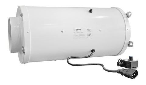 RAM EC silenced fan 150mm/531m3
