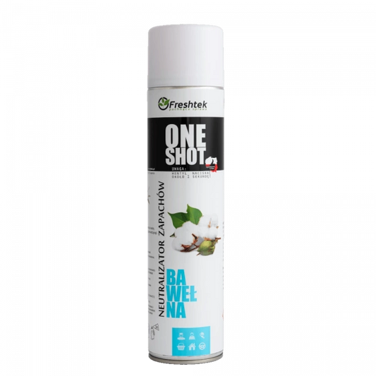 Freshtek ONE SHOT "Cotton" Spray GreyGreen Growshop