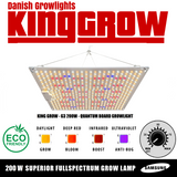 King-Grow G3 200W LED QB grolys