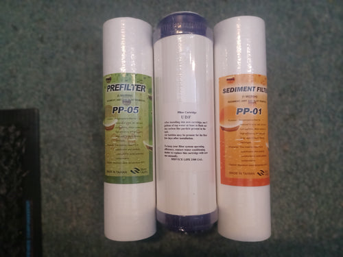 WaterQuality 3 stadie RO filter pakke(RETUR) Hailea