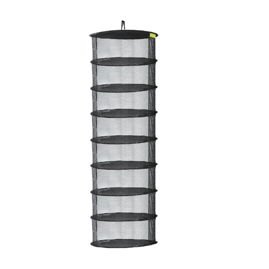 Rundt tørrenet, 55x55x155cm 8 etager Grey & Green Growshop