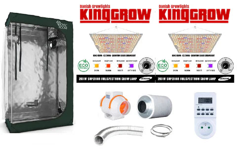 King-Grow G3 2x200W LED RoyalRoom Komplet kit (100x50x160cm)