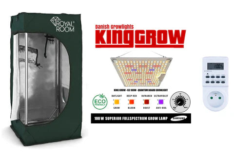 King-Grow G3 100W LED RoyalRoom Starter kit (40x40x120cm)