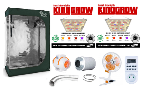 King-Grow G3 2x100W LED RoyalRoom Komplet kit (80x40x160)
