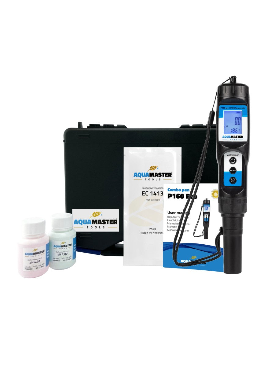 Aqua master Combo pen 160 pro pH, EC, PPM, TDS og Temp Aqua Master Tools