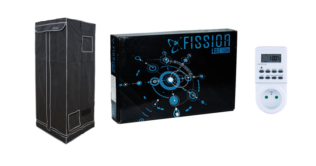 Pure Fission 150W LED (60x60x160) Starterkit GreyGreen Growshop