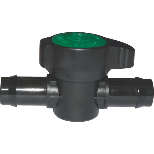 19mm Inline Valve - Grey & Green Growshop