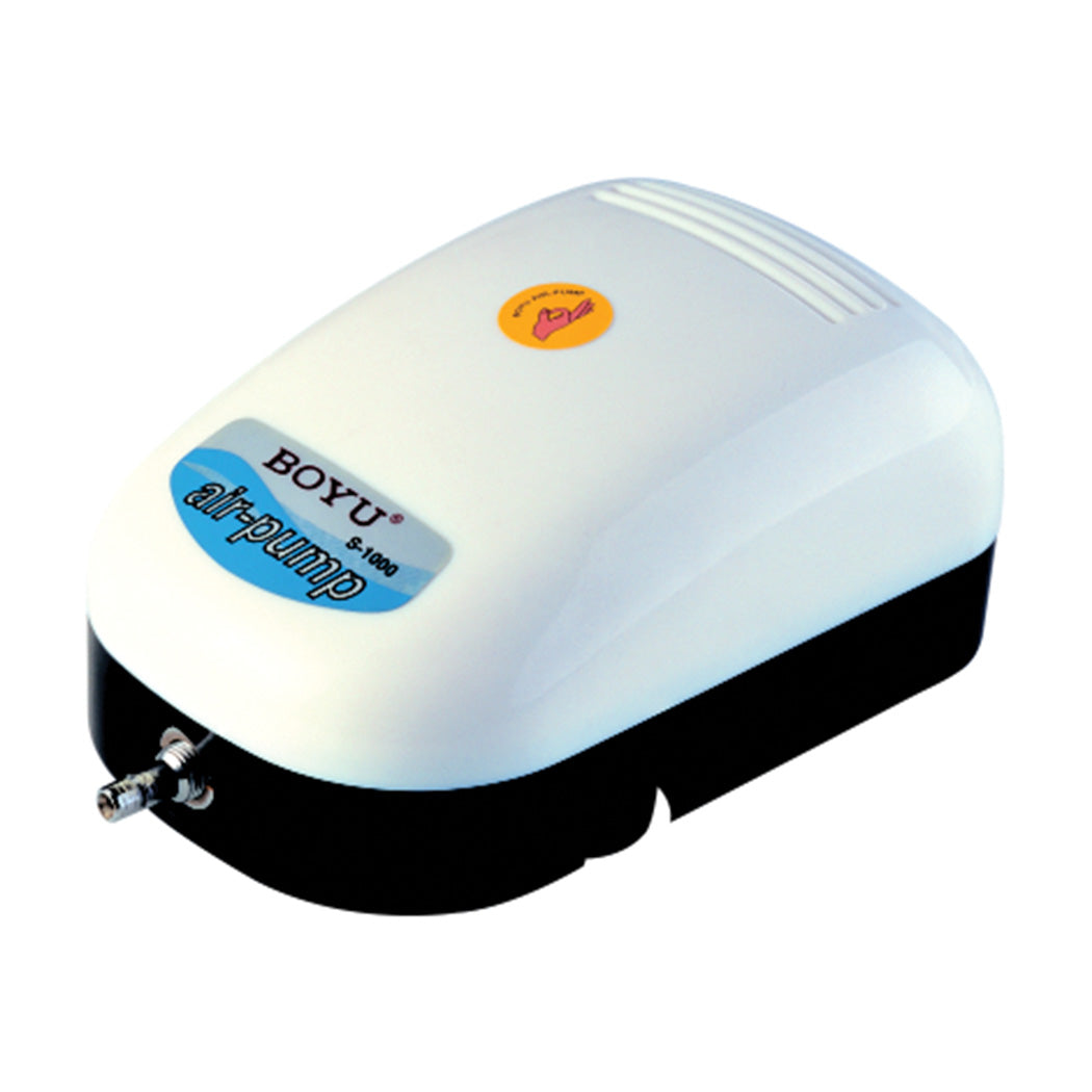 BOYU Luftpumpe S-1000 / 252L/timen - GreyGreen Growshop