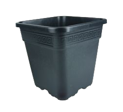 Firkant potte (18 L) - Grey & Green Growshop