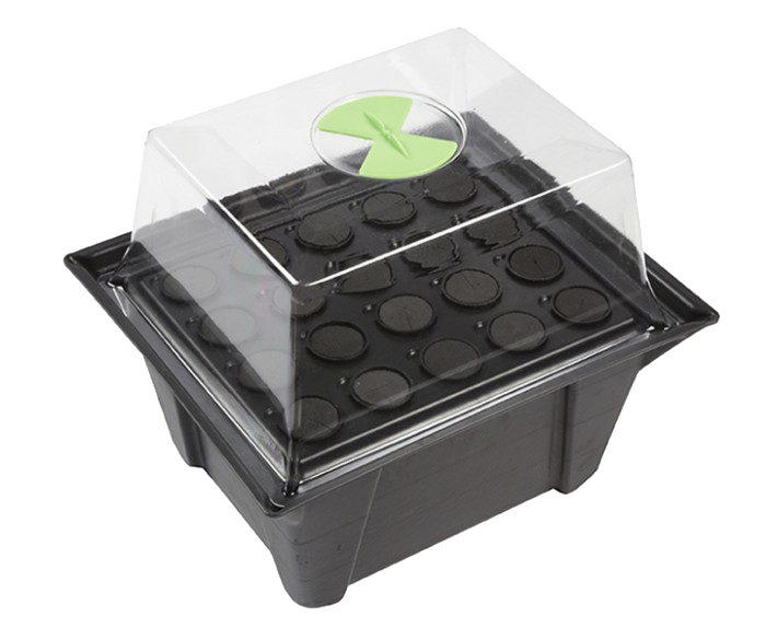 Clone Master - Aeroponic Cuttings Propagator - Grey & Green Growshop - 1