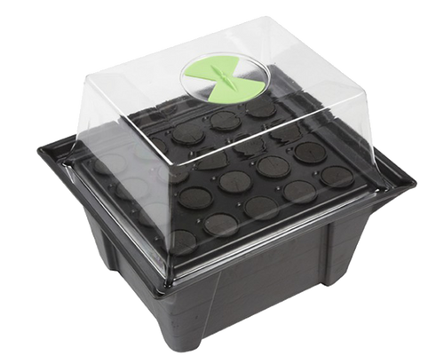 Clone Master - Aeroponic Cuttings Propagator - Grey & Green Growshop - 1