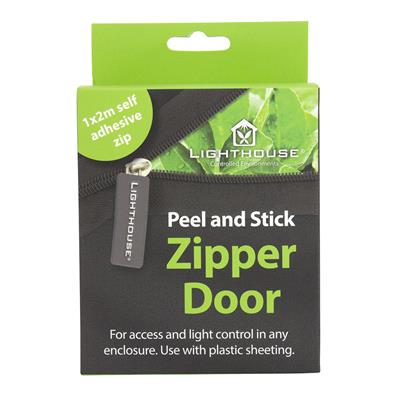 Zipperdoor (Selvklæbende lynlås) 2m