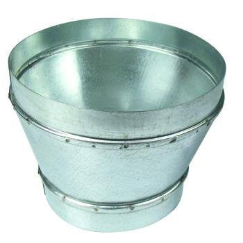 Overgang 200 mm → 160 mm - Grey & Green Growshop