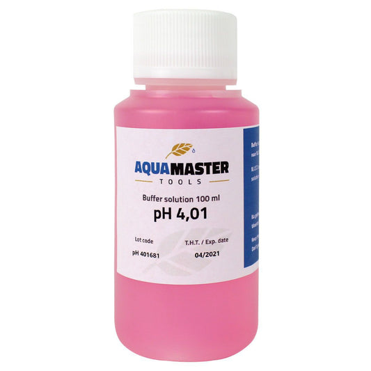 Aqua Master pH 4.01 kalibreringsvæske 100ml Aqua Master Tools
