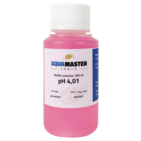 Aqua Master pH 4.01 kalibreringsvæske 100ml