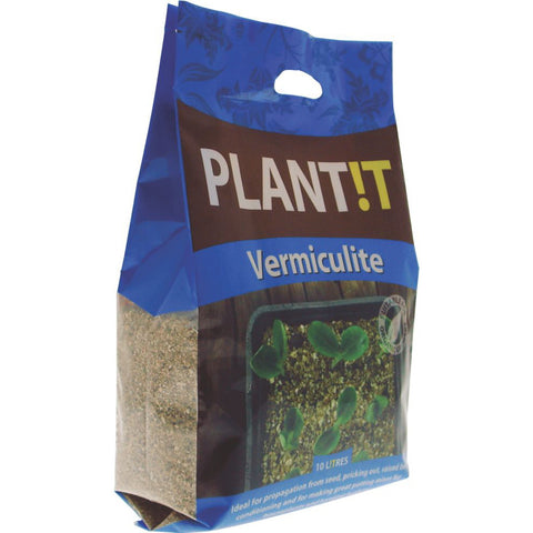 PLANT!T Vermiculite 10L - Grey & Green Growshop