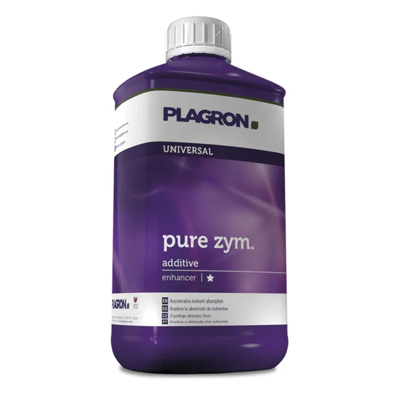 Plagron Pure Zym universal additive enhancer bottle for accelerating nutrient absorption