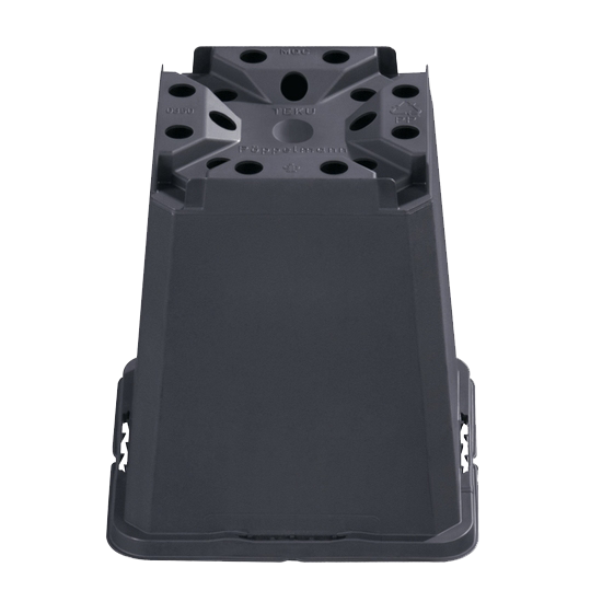 Firkant potte (0,49 L) - Grey & Green Growshop - 1