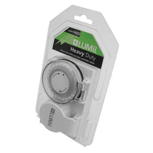 LUMii 24 Hour Heavy Duty Timer - GreyGreen Growshop